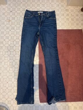 Women’s Dark Blue Bootcut Jeans - Zara
